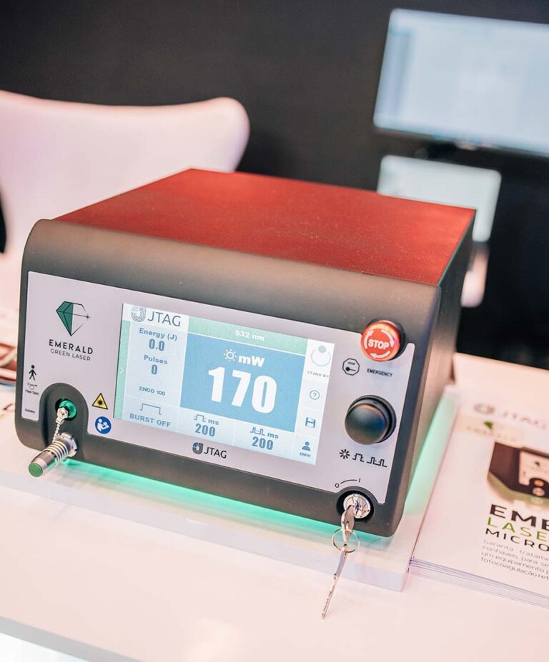Emerald, Laser Fotocoagulação (532nm), lasers da marca JTAG