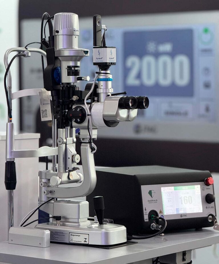 Emerald, Laser Fotocoagulação (532nm), lasers da marca JTAG