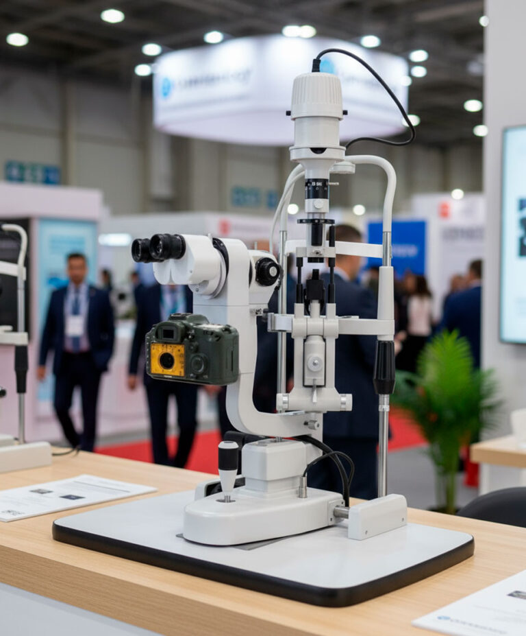 SLM-K3 Digital Lâmpada de Fenda, lâmpadas de fenda da marca Ruiyu